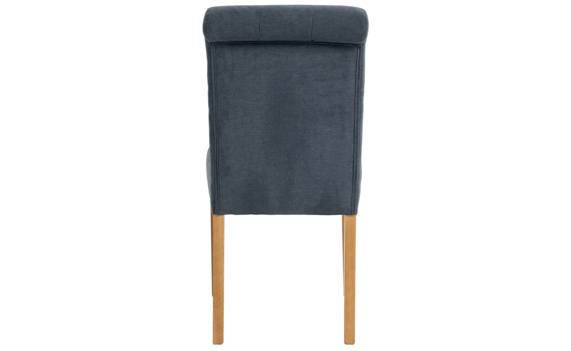 Salisbury Fabric Button-backed Chair in Slate