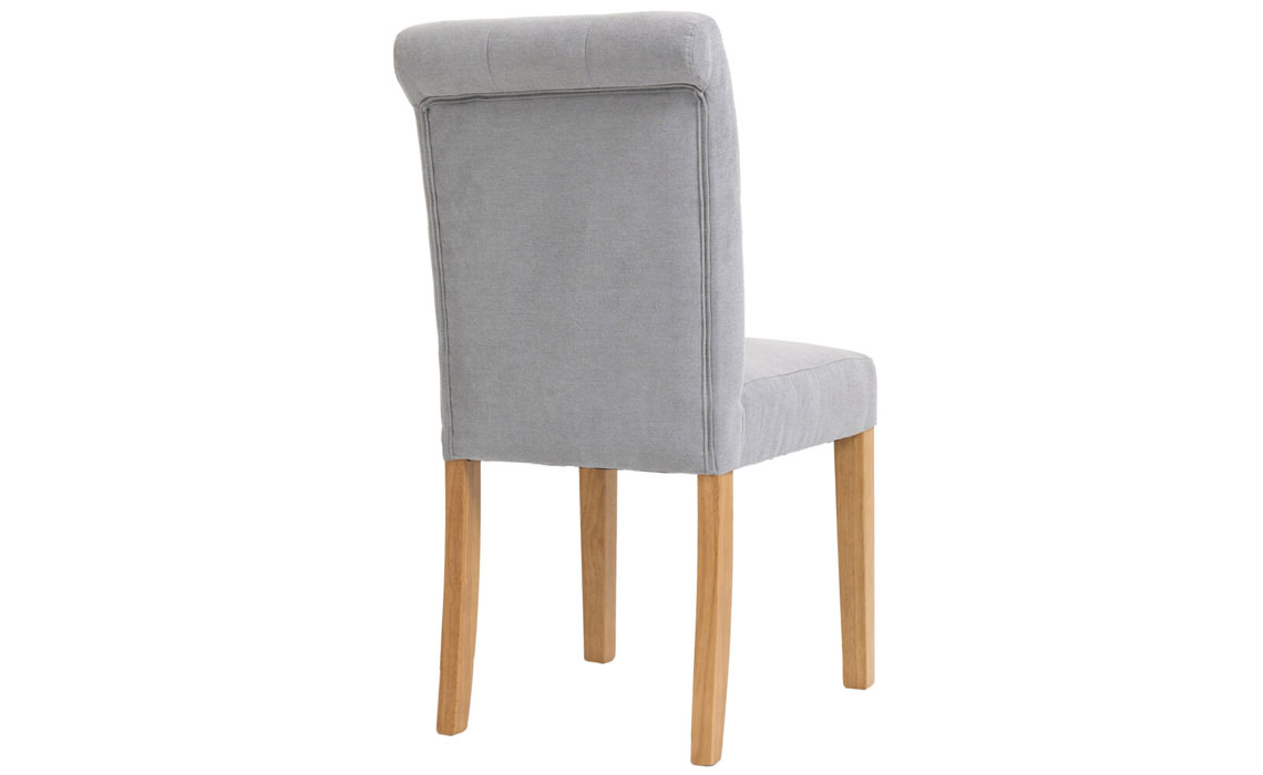 Salisbury Fabric Button-backed Chair in Stone