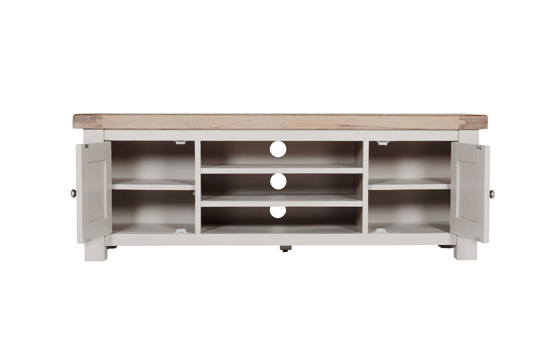 Morgan Painted Taupe 140cm TV Unit
