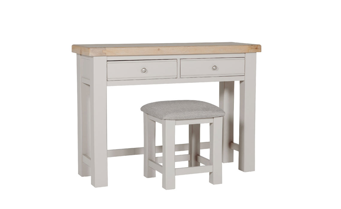 Morgan Painted Taupe Dressing Table