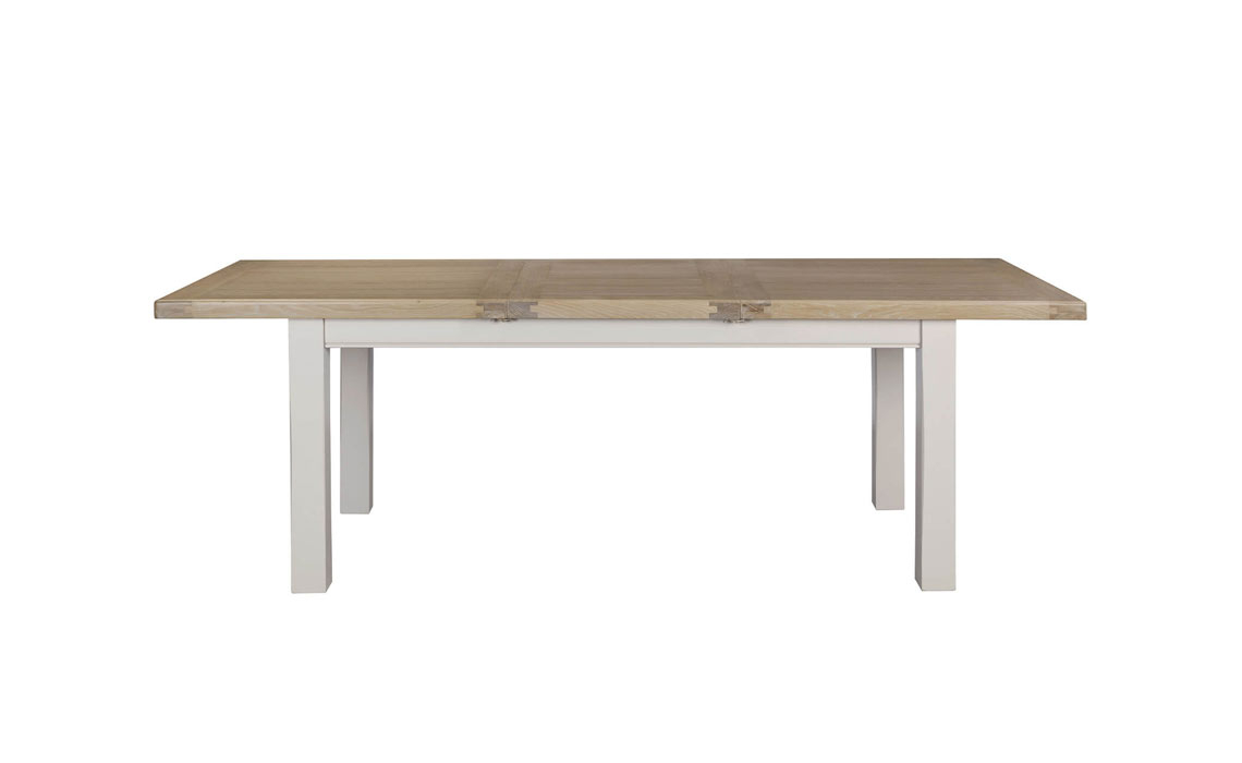 Morgan Painted Taupe 180-240cm Extending Dining Table 