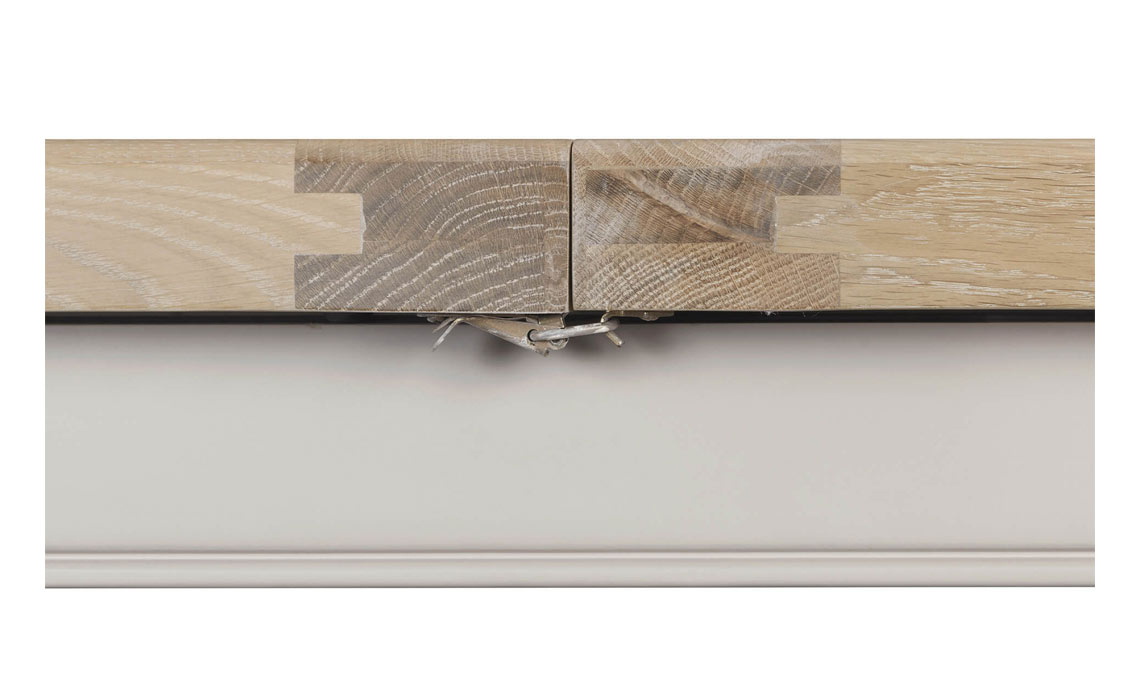 Morgan Painted Taupe 180-240cm Extending Dining Table 