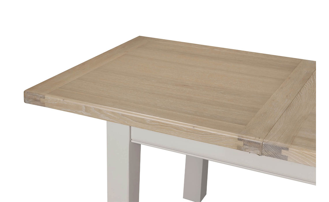 Morgan Painted Taupe 180-240cm Extending Dining Table 