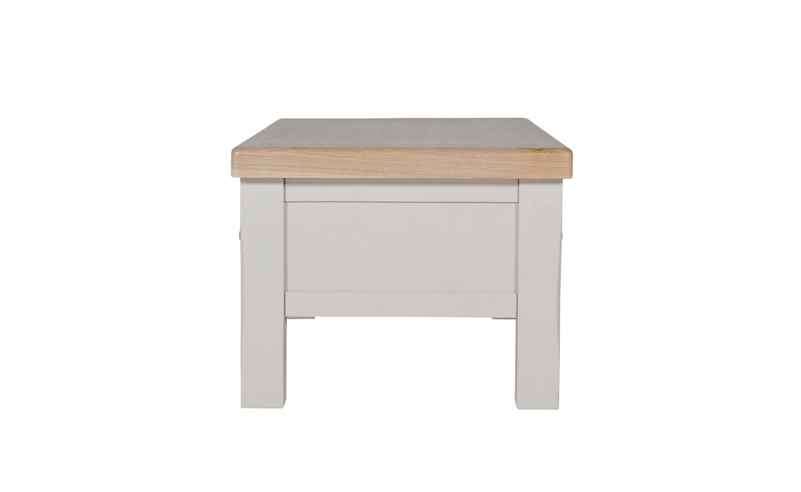 Morgan Painted Taupe Coffee Table