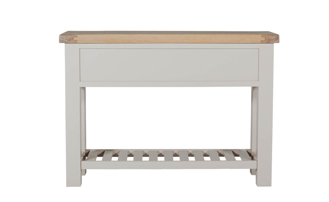 Morgan Painted Taupe Console Table