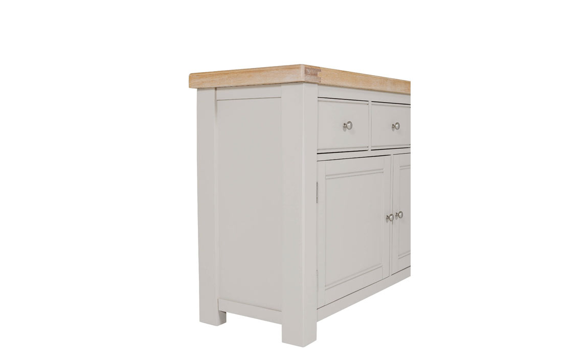 Morgan Painted Taupe  Large Sideboard 