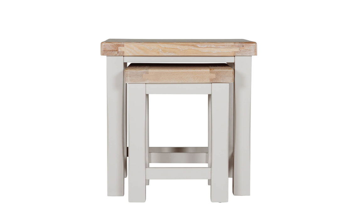 Morgan Painted Taupe Nest of Tables