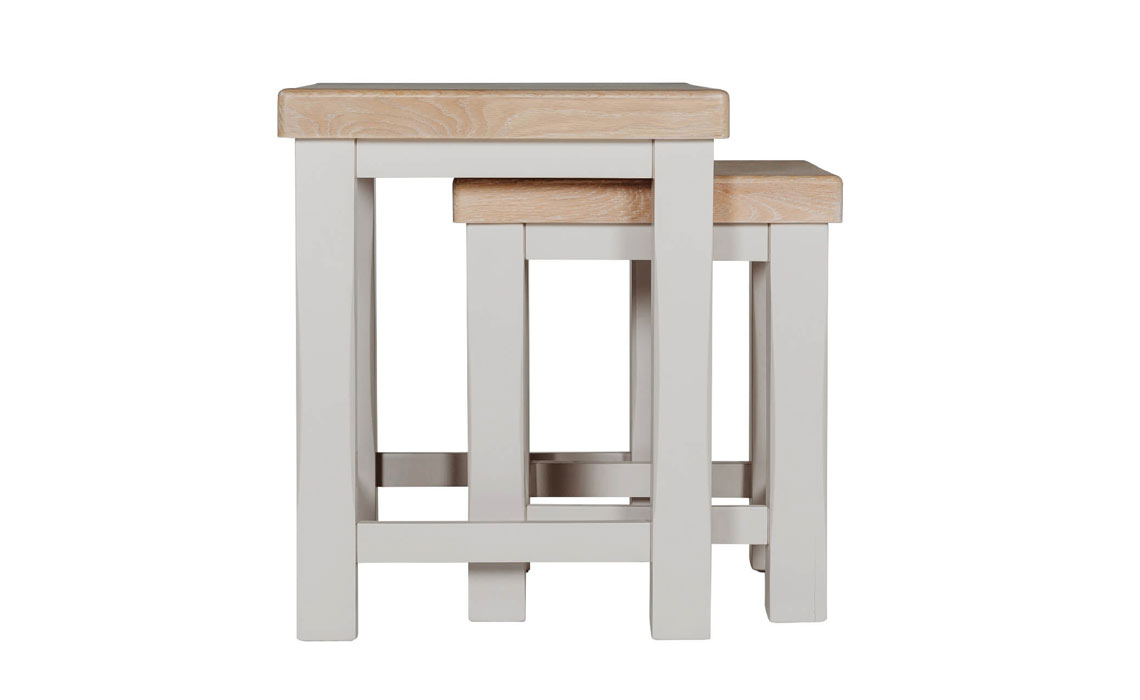 Morgan Painted Taupe Nest of Tables