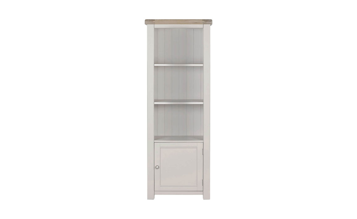 Morgan Painted Taupe Tall Bookcase