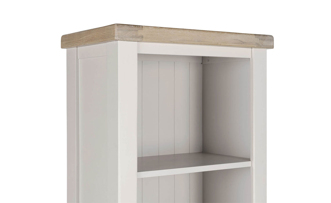 Morgan Painted Taupe Tall Bookcase