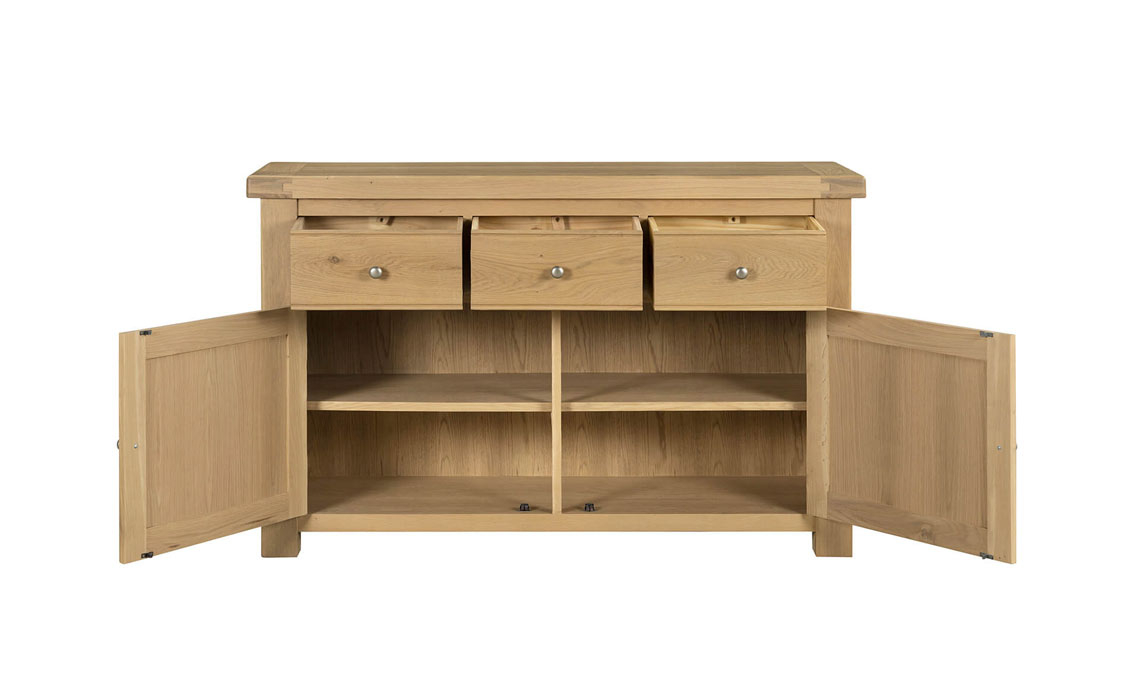 Morgan Oak Large Sideboard