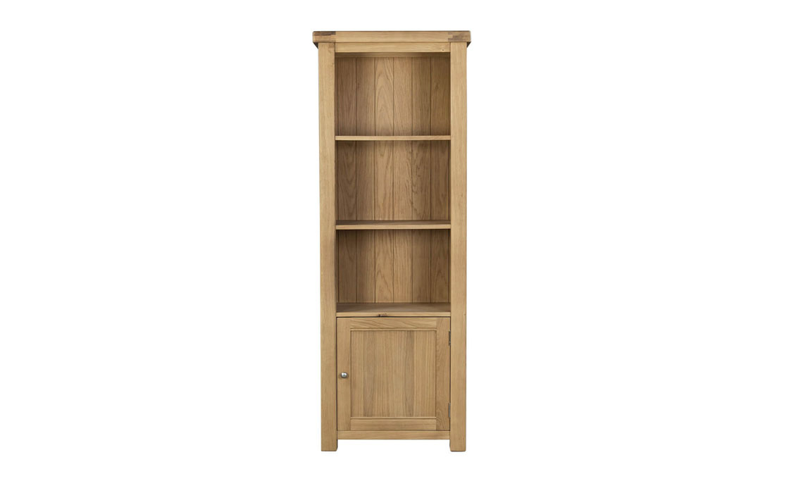 Morgan Oak Tall Bookcase 