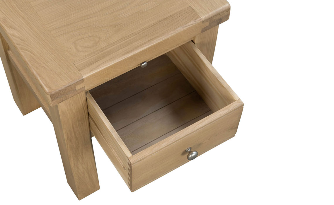 Morgan Oak Lamp Table