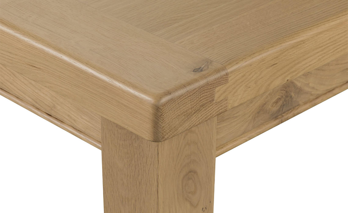Morgan Oak 120-165cm Extending Dining Table 