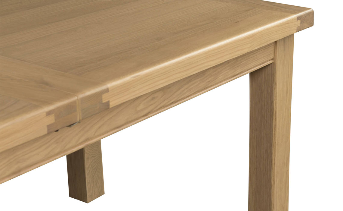 Morgan Oak 120-165cm Extending Dining Table 