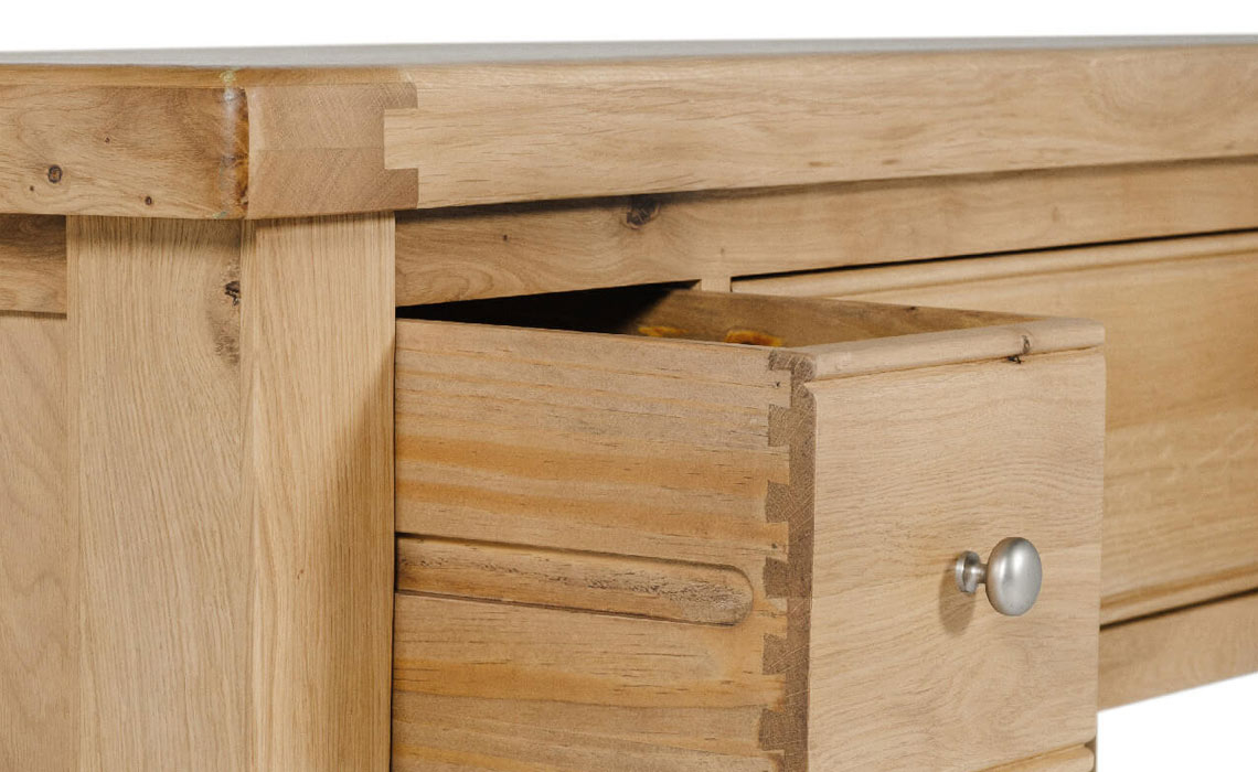 Morgan Oak Console Table