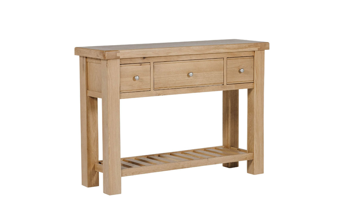Morgan Oak Console Table