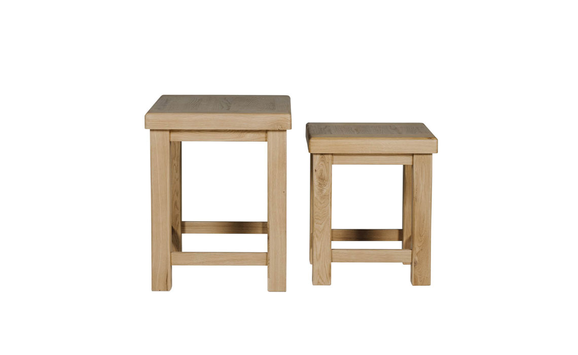 Morgan Oak Nest of Tables 