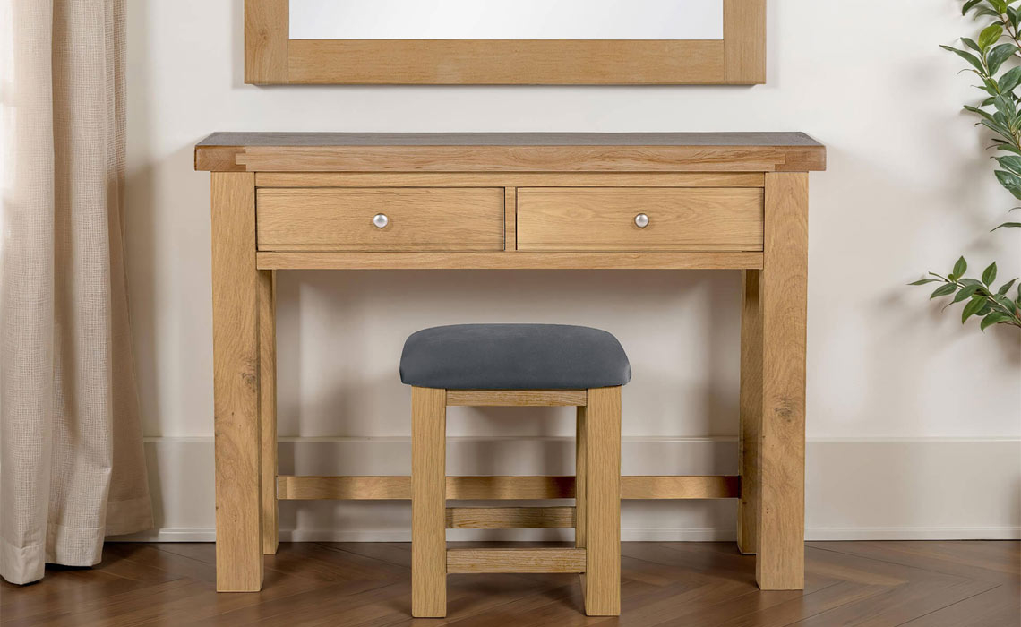 Morgan Oak Dressing Table