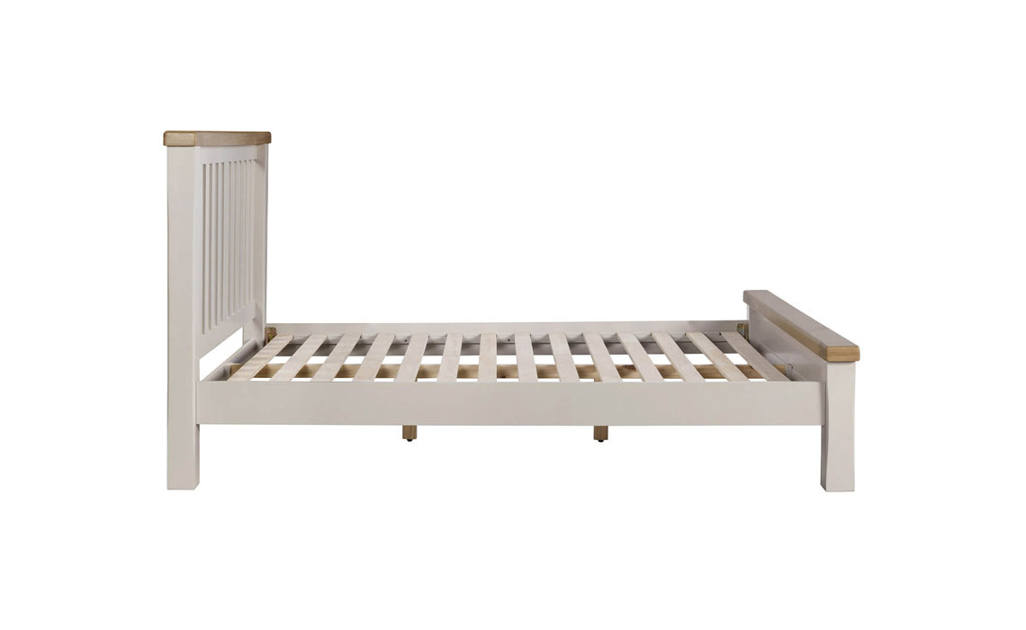 Morgan Painted Taupe 4ft6 Low End Bed Frame