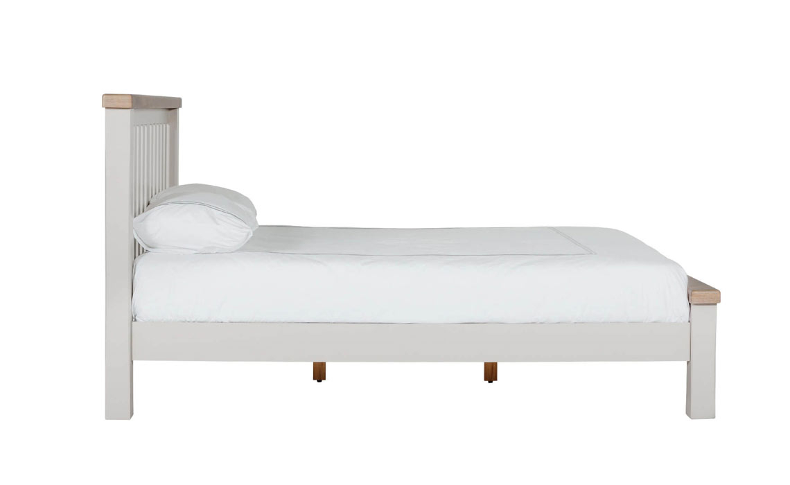 Morgan Painted Taupe 4ft6 Low End Bed Frame