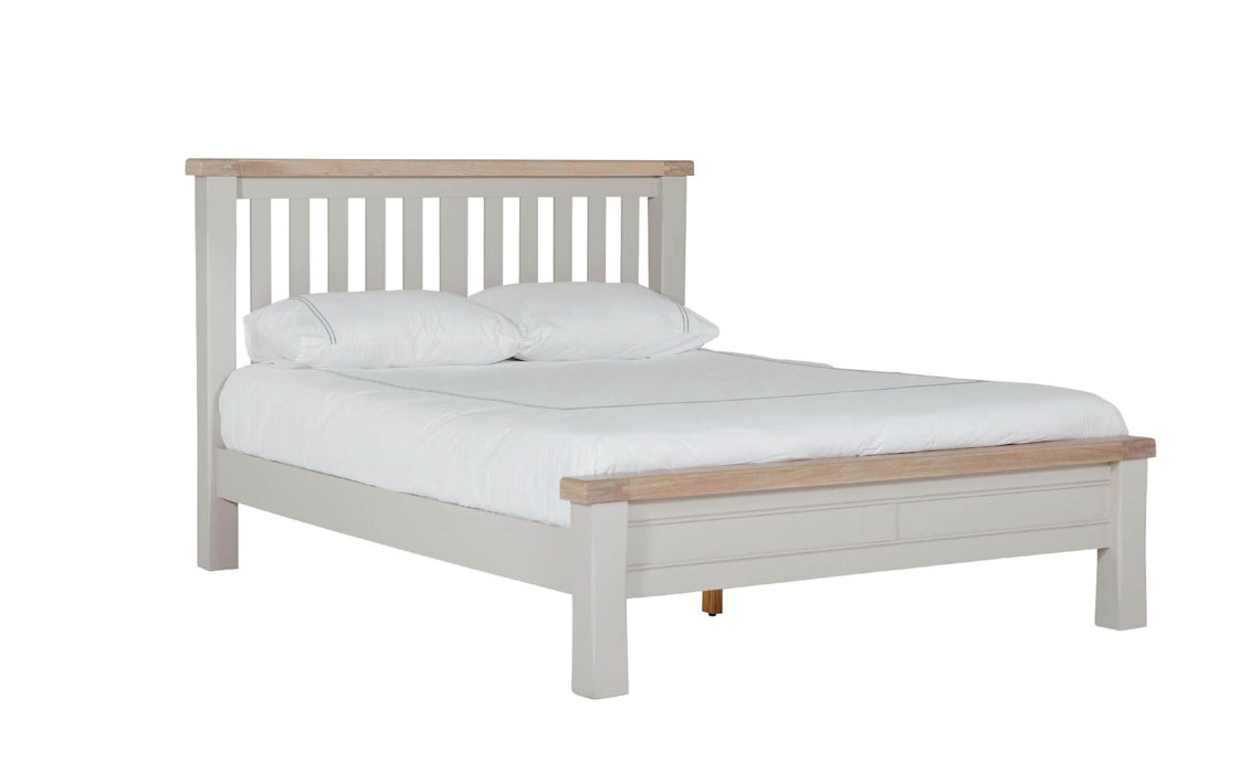 Morgan Painted Taupe 4ft6 Low End Bed Frame