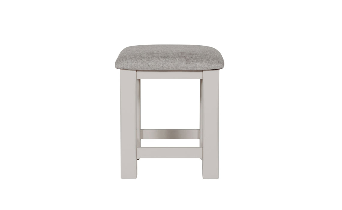 Morgan Painted Taupe Stool