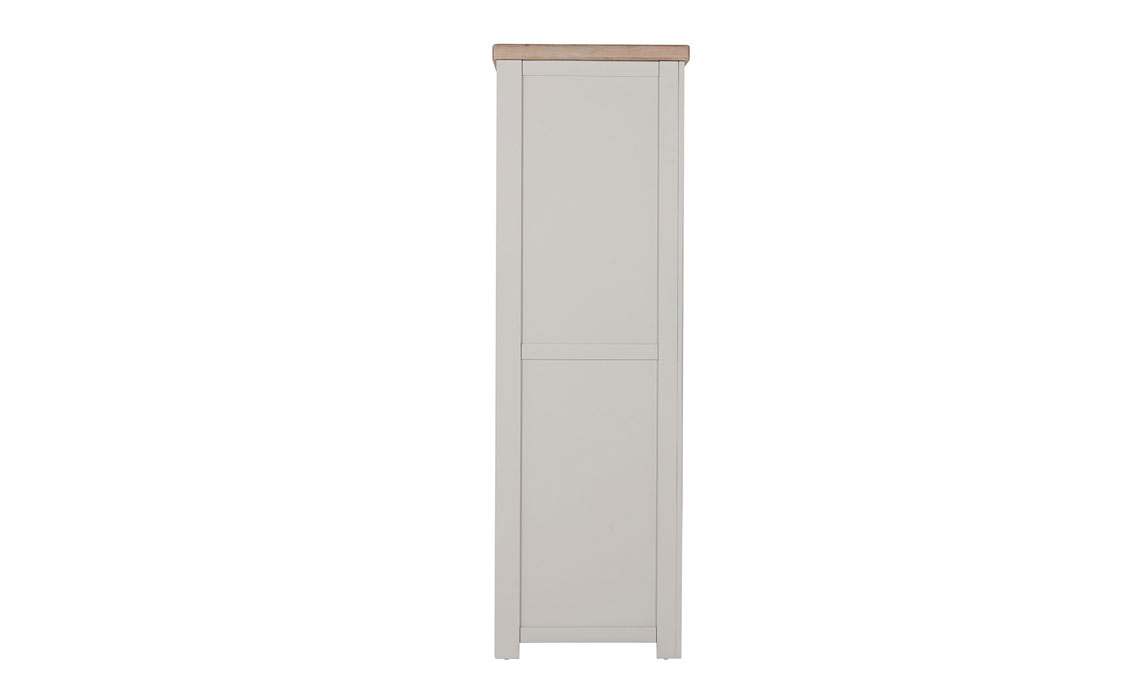 Morgan Painted Taupe 2 Door Wardrobe