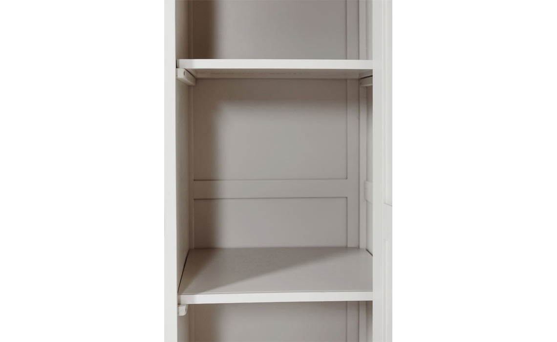 Morgan Painted Taupe 3 Door Wardrobe