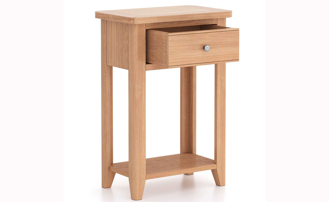 Newbury Oak Telephone Table