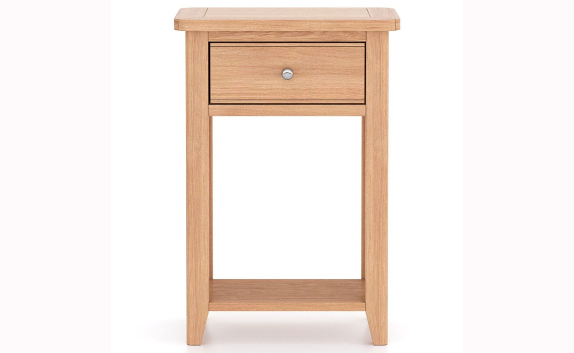 Newbury Oak Telephone Table