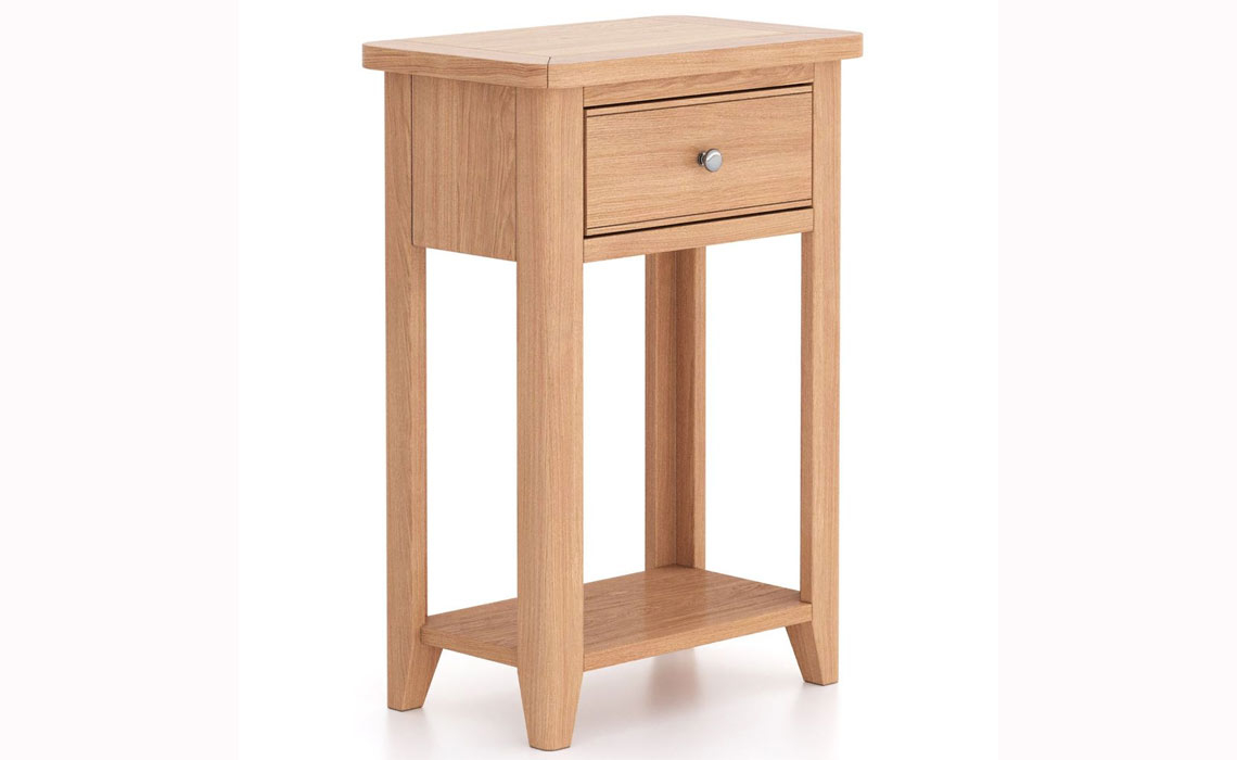 Newbury Oak Telephone Table