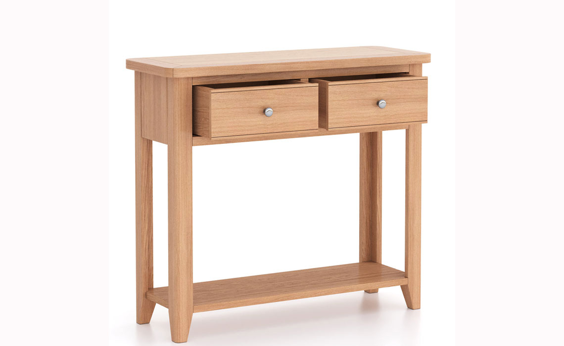Newbury Oak Console Table