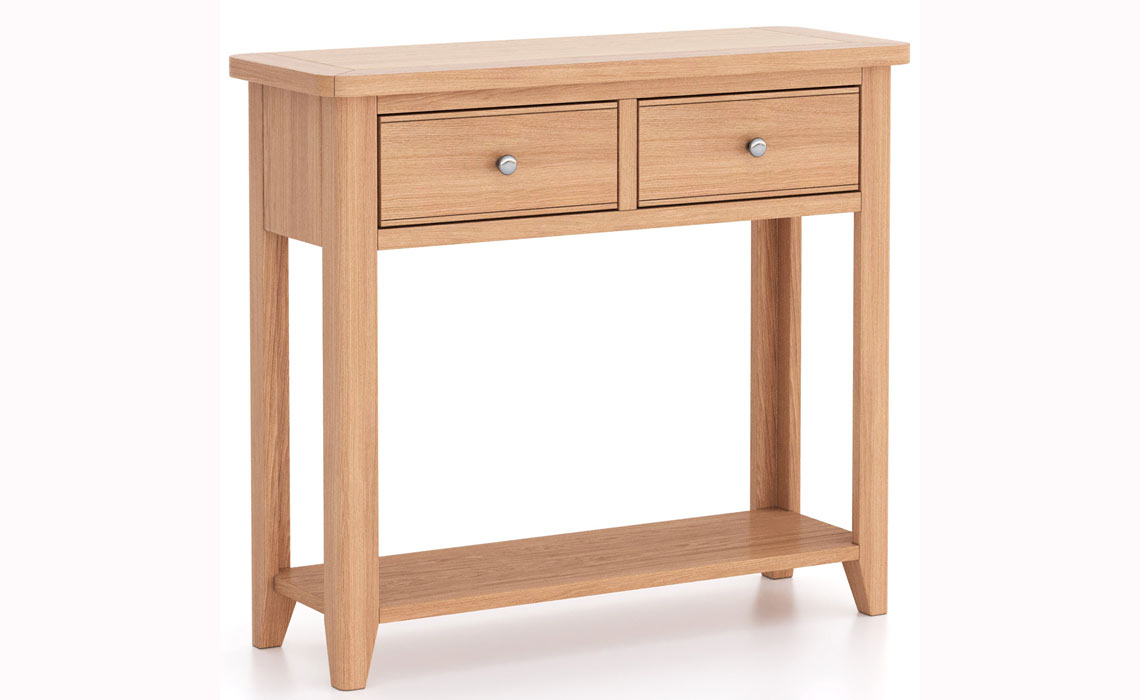 Newbury Oak Console Table