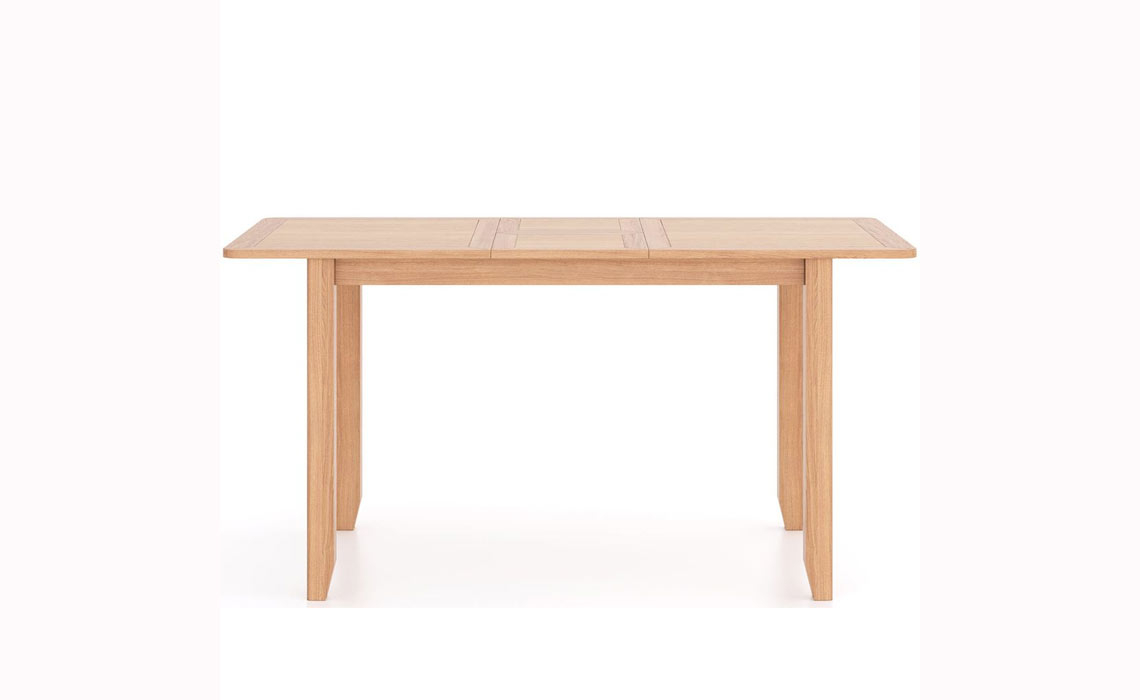 Newbury Oak 125-165cm Extending Dining Table