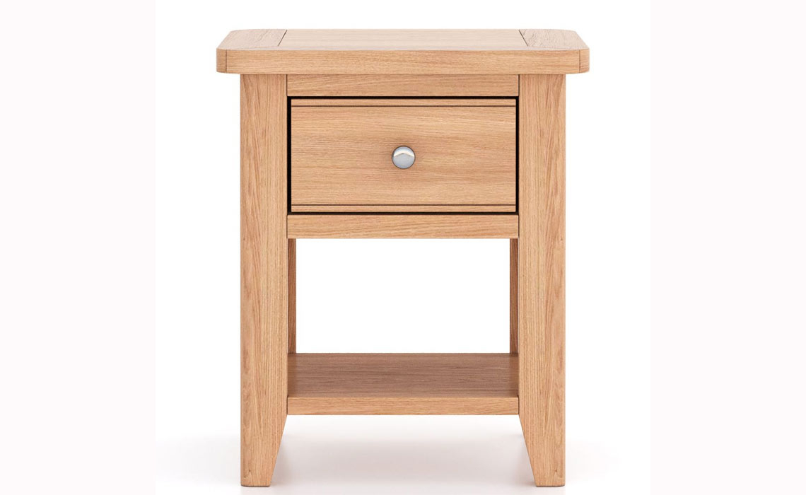 Newbury Oak Lamp Table