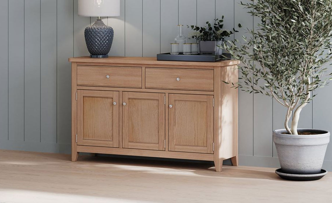 Newbury Oak Large Sideboard
