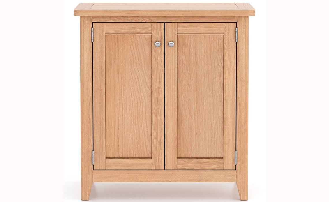 Newbury Oak 2 Door Cabinet