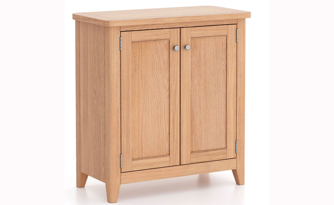Newbury Oak 2 Door Cabinet