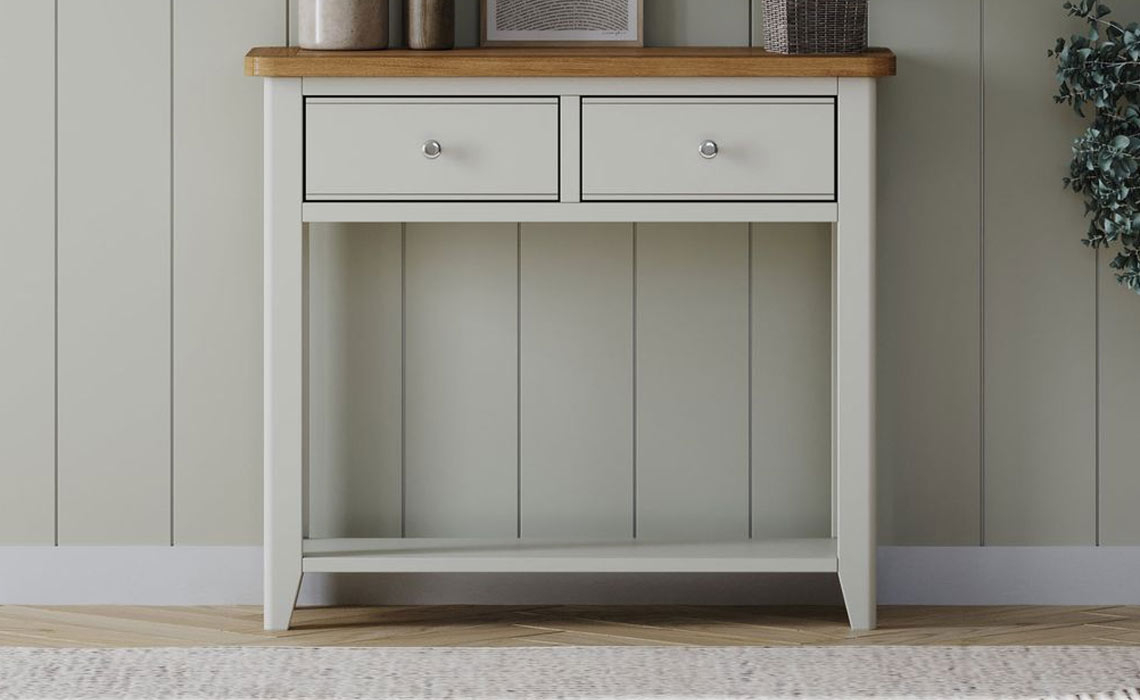 Newbury Painted 2 Drawer Console Table