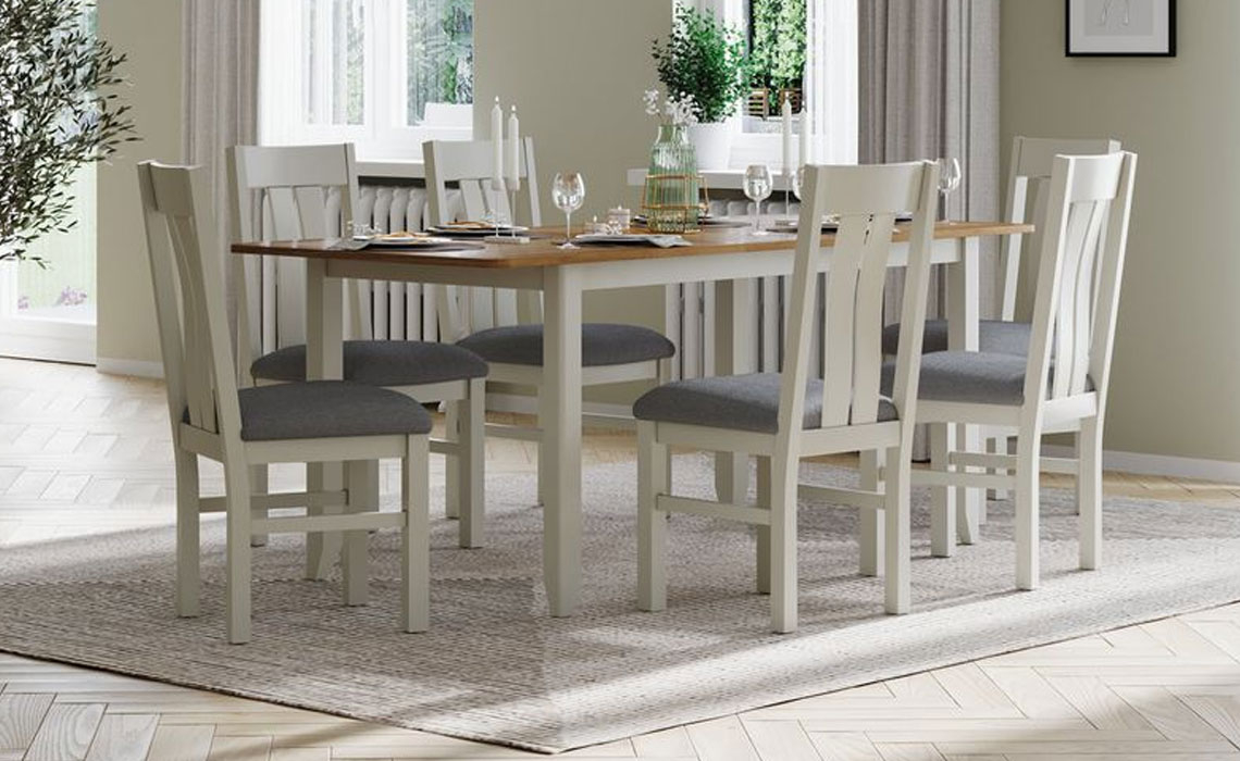Newbury Painted 125-165cm Extending Dining Table
