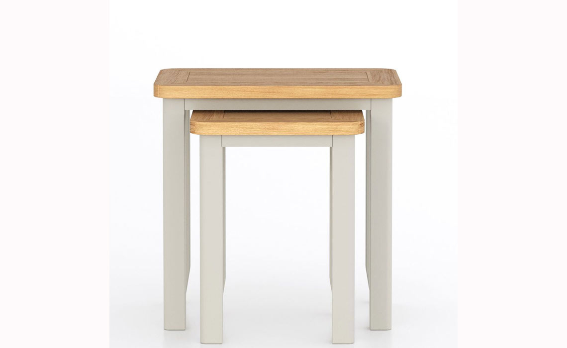 Newbury Painted Nest of 2 Tables