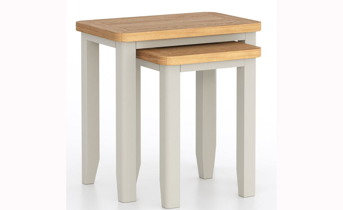 Newbury Painted Nest of 2 Tables