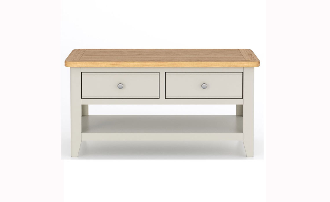 Newbury Painted 2 Drawer Coffee Table