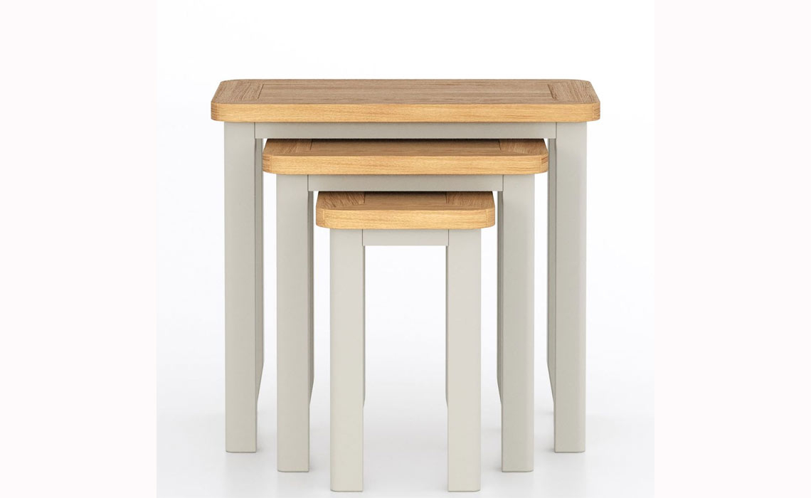 Newbury Painted Nest of 3 Tables