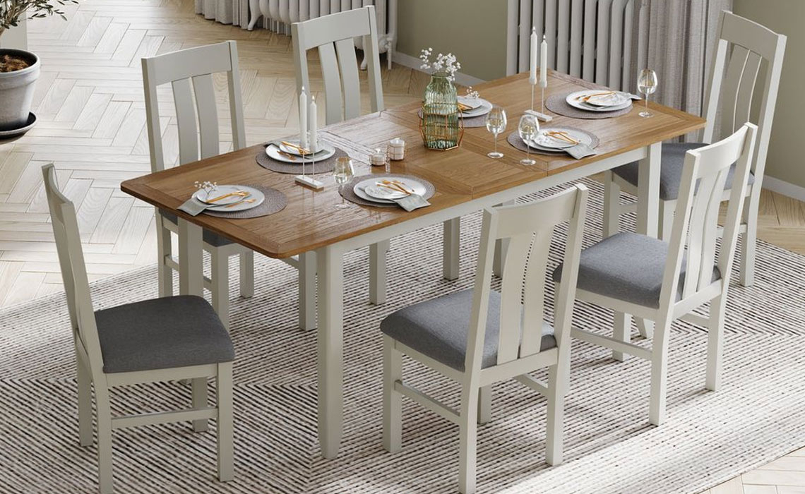 Newbury Painted 160-200cm Extending Dining Table	