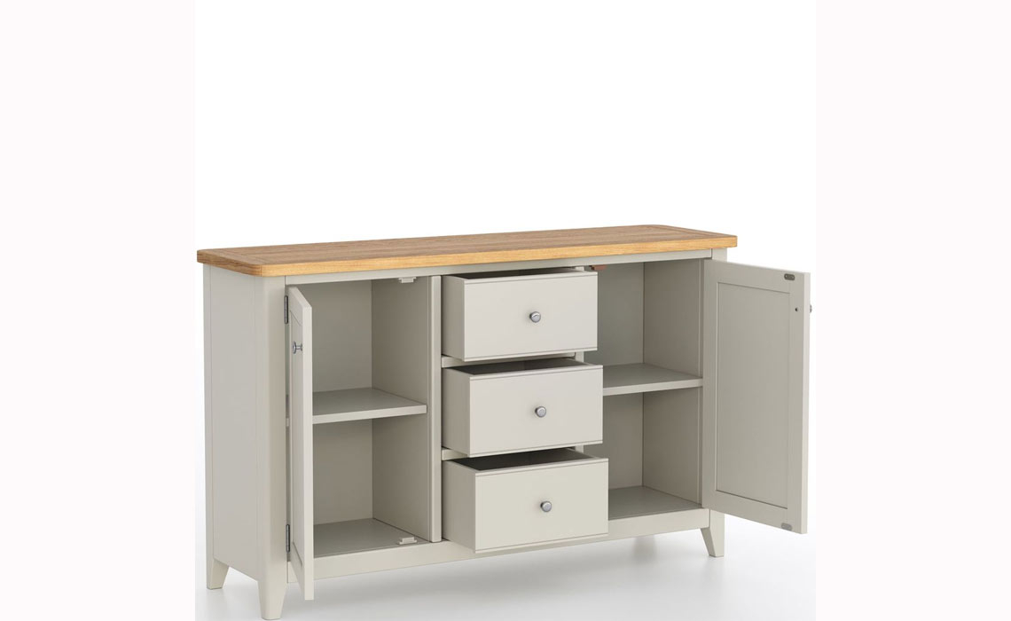 Newbury Painted 2 Door 3 Drawer Sideboard