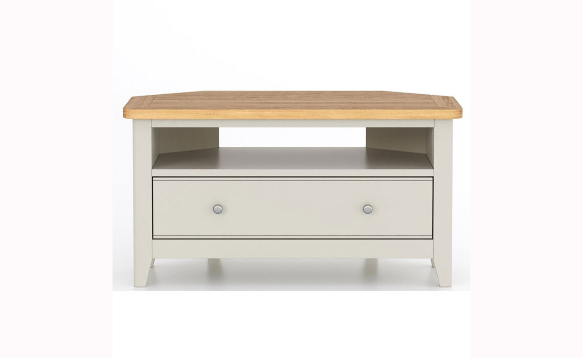 Newbury Painted Corner TV Cabinet