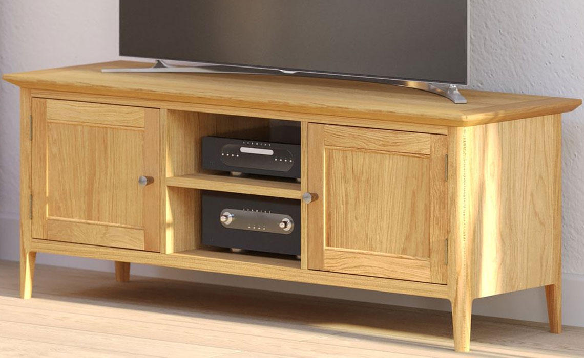 Holken Oak Plasma Tv Unit