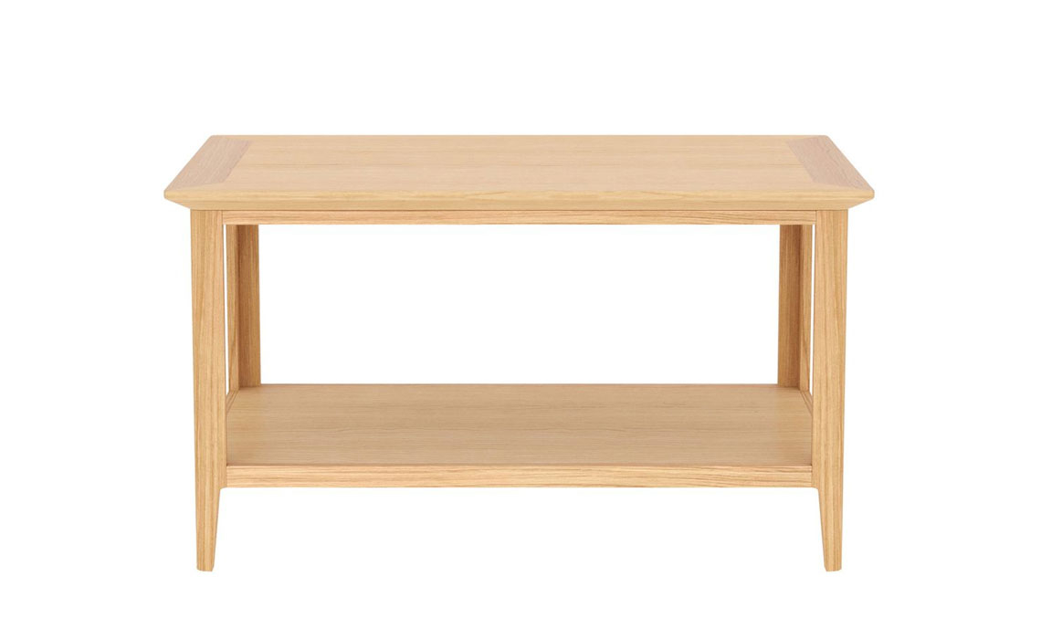 Holken Oak Coffee Table With Shelf